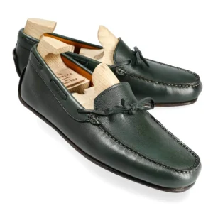 Cheap Carmina MOCASSINS AVEC NOEUD FEMME RUSTICALF VERT | GREEN