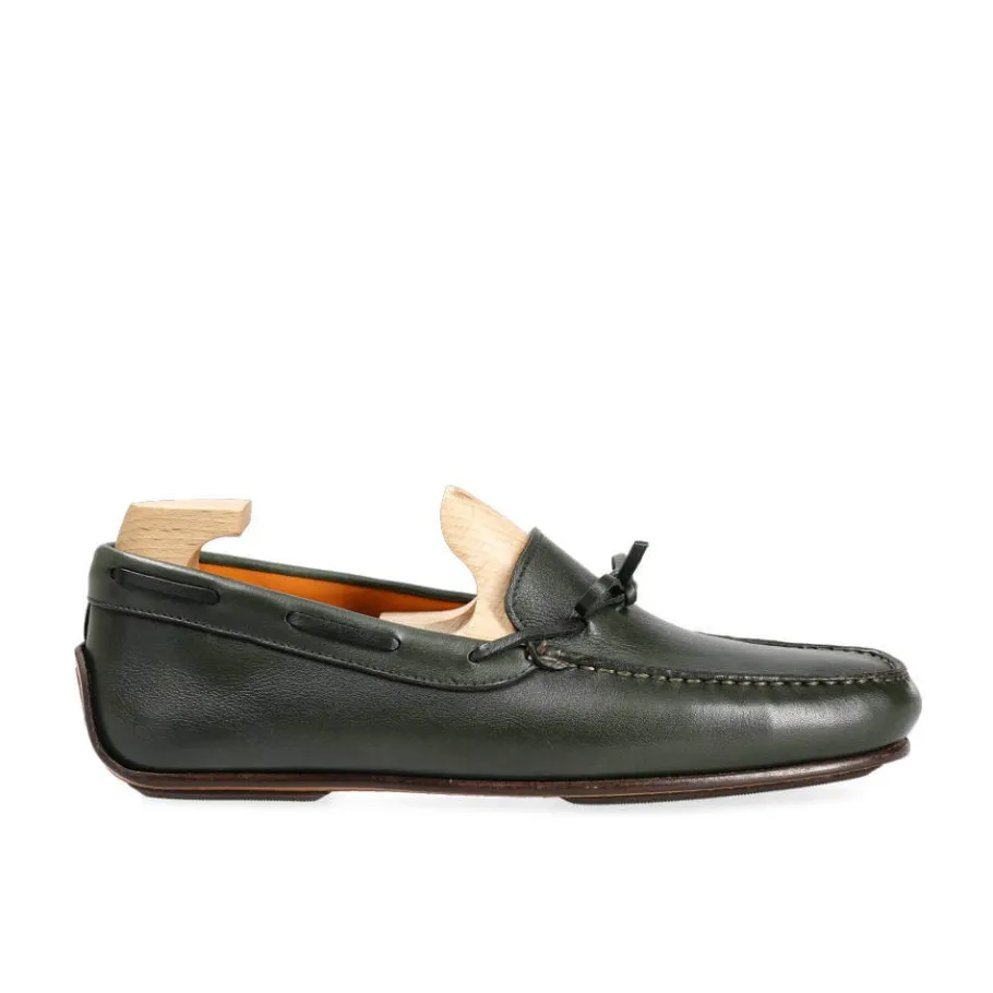mocassins_avec_noeud_femme_rusticalf_vert_carmina_2.webp Cheap Carmina MOCASSINS AVEC NOEUD FEMME RUSTICALF VERT | GREEN