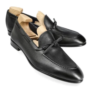 Cheap Carmina MOCASSINS AVEC NOEUD NOIR RUSTICALF | BLACK