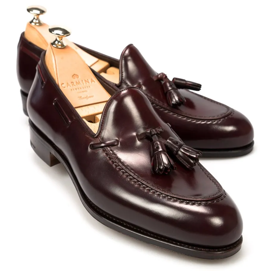 mocassins_cordovan_bordeaux__carmina_0-1.webp Store Carmina MOCASSINS CORDOVAN BORDEAUX | BURGUNDY