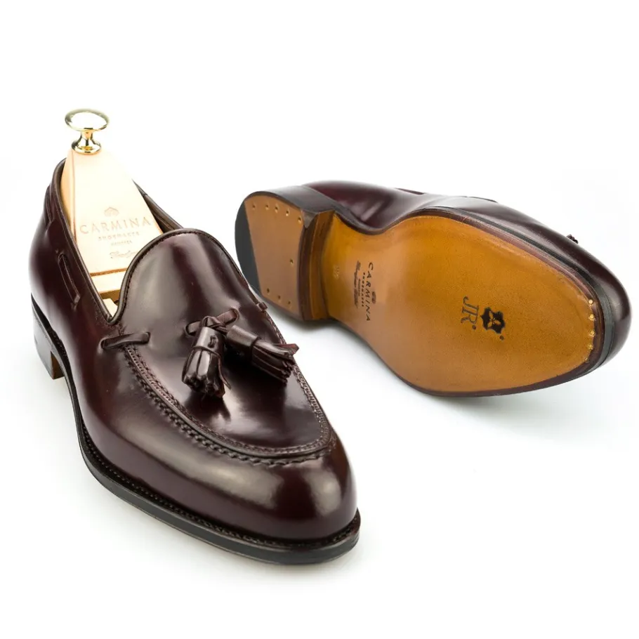 mocassins_cordovan_bordeaux__carmina_1-1.webp Store Carmina MOCASSINS CORDOVAN BORDEAUX | BURGUNDY