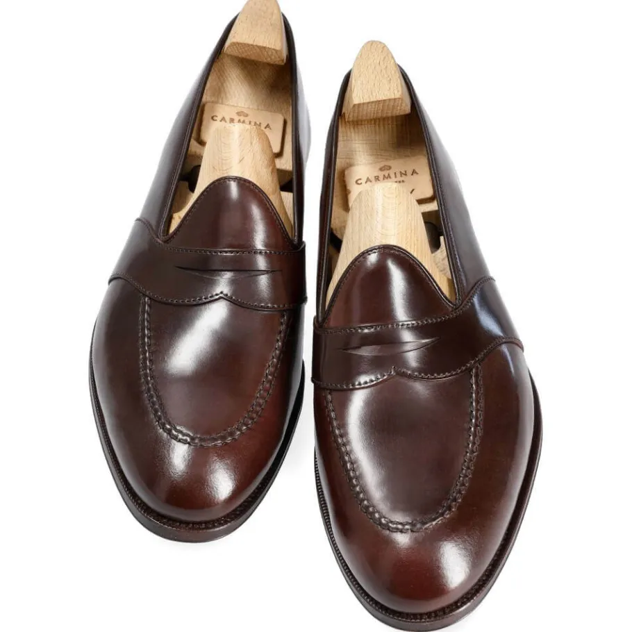 mocassins_cordovan_bordeaux__carmina_3.webp Store Carmina MOCASSINS CORDOVAN BORDEAUX | BURGUNDY