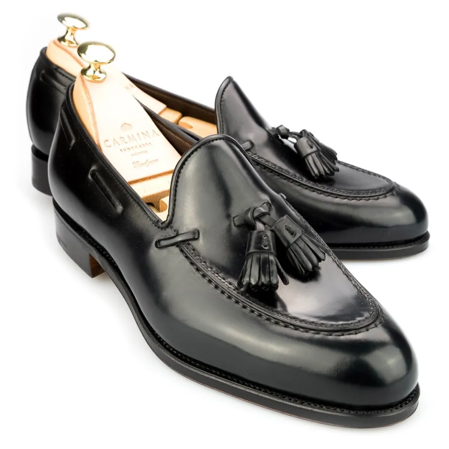 mocassins_cordovan_noir__carmina_0.webp Sale Carmina MOCASSINS CORDOVAN NOIR | BLACK
