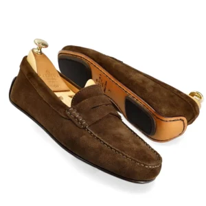 Flash Sale Carmina MOCASSINS DE CONDUITE EN DAIM MARRON | BROWN