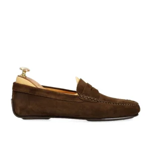 Flash Sale Carmina MOCASSINS DE CONDUITE EN DAIM MARRON | BROWN