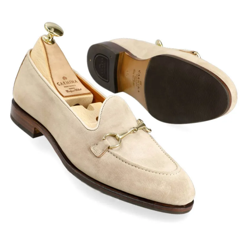 mocassins_horsebit__drac_1.webp Hot Carmina MOCASSINS HORSEBIT 1845 DRAC CAMEL