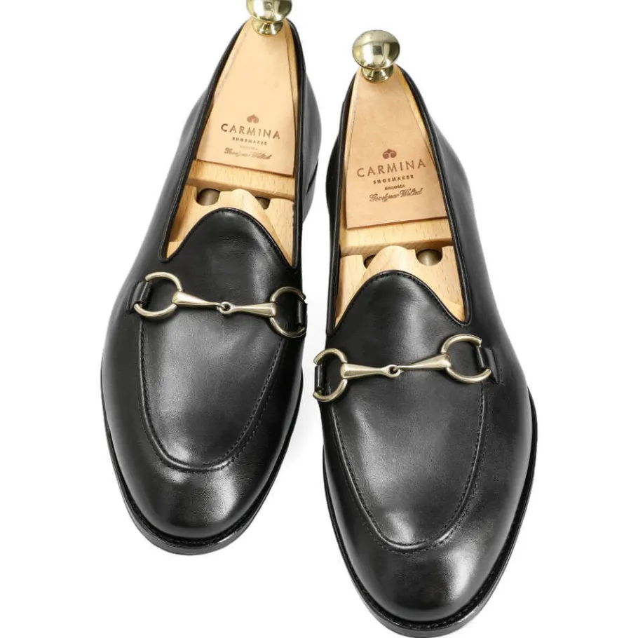 mocassins_horsebit_en_funchal_noir__carmina_3.webp Clearance Carmina MOCASSINS HORSEBIT EN FUNCHAL NOIR | BLACK