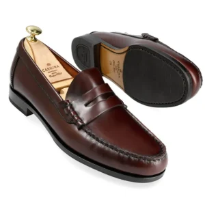 Outlet Carmina MOCASSINS PAMPILLES BORDEAUX VARIK | BURGUNDY