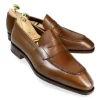 New Carmina MOCASSINS PENNY MARRON VÉGANE | BROWN