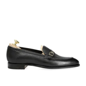 Cheap Carmina MOCCASINS À BOUCLE NOIR RUSTICALF | BLACK