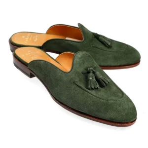 Outlet Carmina MULES FEMME DAIM VOGUE VERTES | MOSS