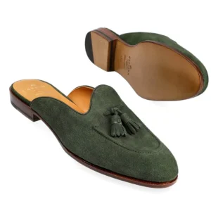 Outlet Carmina MULES FEMME DAIM VOGUE VERTES | MOSS