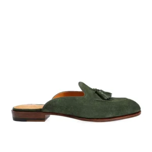 Outlet Carmina MULES FEMME DAIM VOGUE VERTES | MOSS