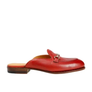 Cheap Carmina MULES FEMME RUSTICALF ROUGE | RED
