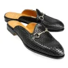 Flash Sale Carmina MULES FEMME TRESSÉ NOIR | BLACK