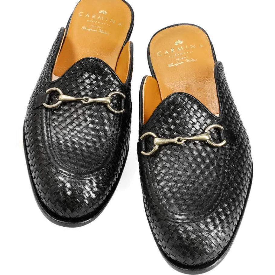 mules_femme_tress_noir__carmina_3.webp Flash Sale Carmina MULES FEMME TRESSÉ NOIR | BLACK