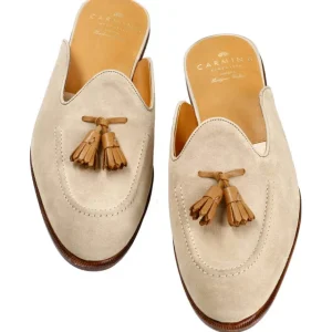 Online Carmina MULES FEMME VOGUE CAMEL DAIM CUIR FUNCHAL | CAMEL/TAN