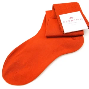 Best Carmina SOCKS | SHOEMAKER ORANGE