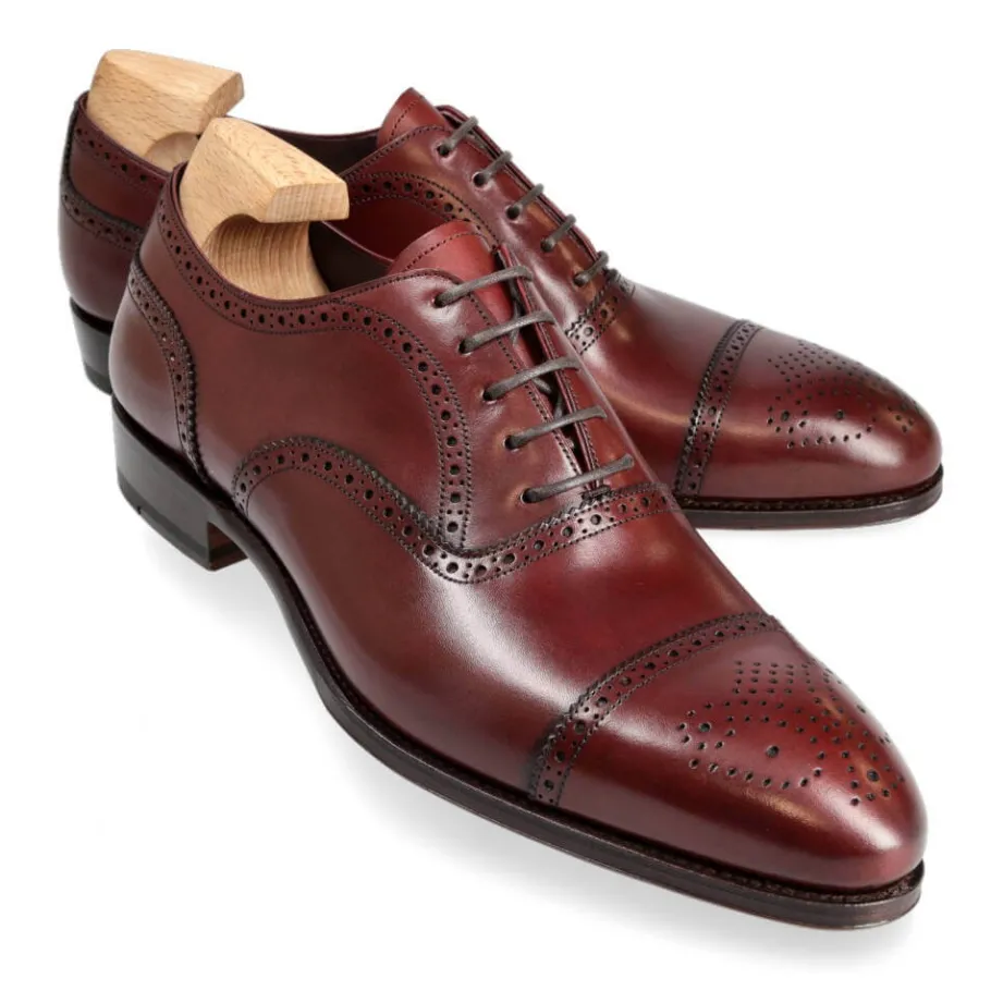oxford_a_bout_droit_chaussures_bordeaux_vegano__carmina_0.webp Online Carmina OXFORD A BOUT DROIT CHAUSSURES BORDEAUX VEGANO | BURGUNDY