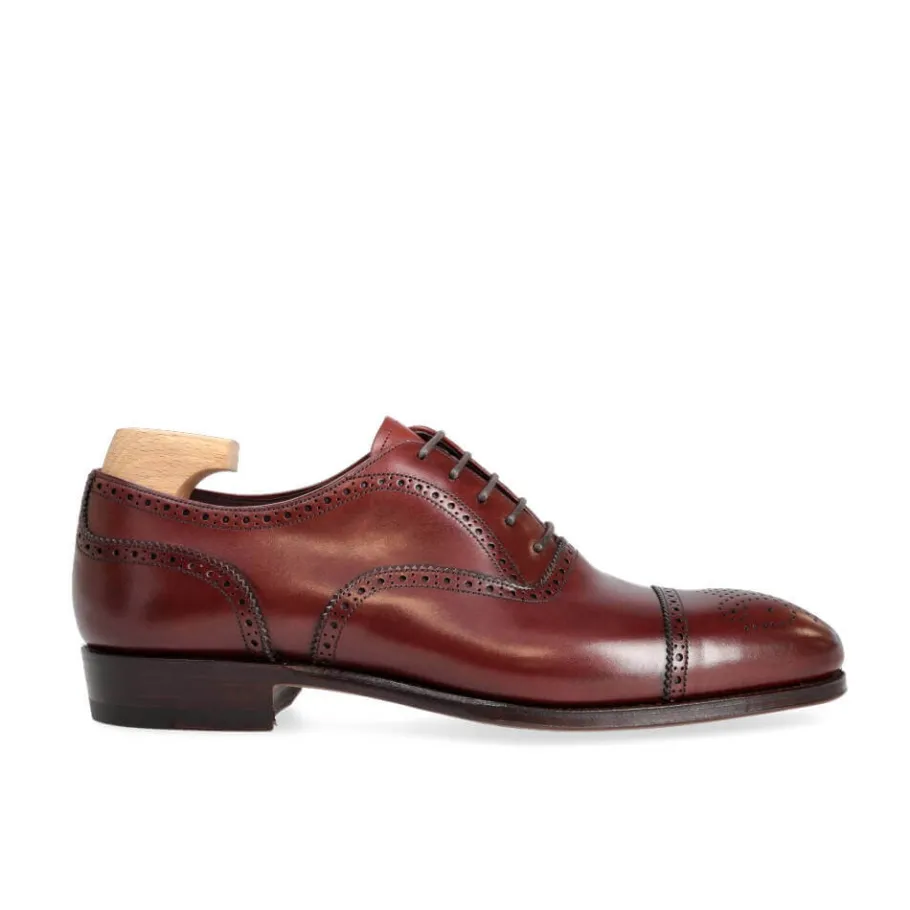 oxford_a_bout_droit_chaussures_bordeaux_vegano__carmina_2.webp Online Carmina OXFORD A BOUT DROIT CHAUSSURES BORDEAUX VEGANO | BURGUNDY
