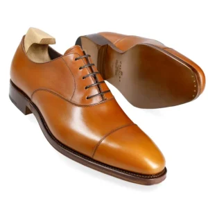 Store Carmina OXFORD A BOUT DROIT CHAUSSURES CUIR BOXCALF | TANNED