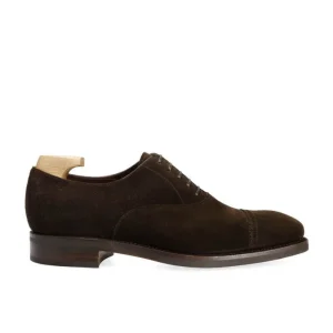 Clearance Carmina OXFORD A BOUT DROIT CHAUSSURES MARRON DAIM | BROWN