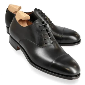 Fashion Carmina OXFORD A BOUT DROIT CHAUSSURES NOIR BOXCALF | BLACK