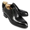 Shop Carmina OXFORD A BOUT DROIT CHAUSSURES NOIR BOXCALF | BLACK