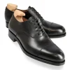 Shop Carmina OXFORD A BOUT DROIT CHAUSSURES NOIR BOXCALF | BLACK