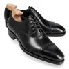 Shop Carmina OXFORD A BOUT DROIT CHAUSSURES NOIR BOXCALF | BLACK