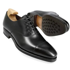 New Carmina OXFORD A BOUT DROIT CHAUSSURES NOIR BOXCALF | BLACK