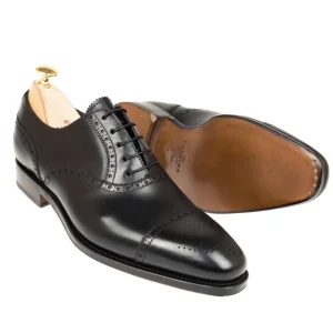 Cheap Carmina OXFORD A BOUT DROIT CHAUSSURES NOIR BOXCALF | BLACK
