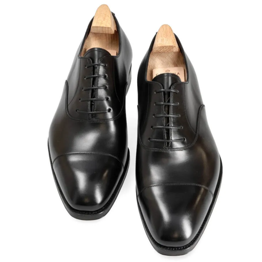 oxford_a_bout_droit_chaussures_noir_boxcalf__carmina_3-4.webp Best Sale Carmina OXFORD A BOUT DROIT CHAUSSURES NOIR BOXCALF | BLACK