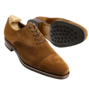 Best Sale Carmina OXFORD A BOUT DROIT CHAUSSURES VEAU DAIM | SNUFF