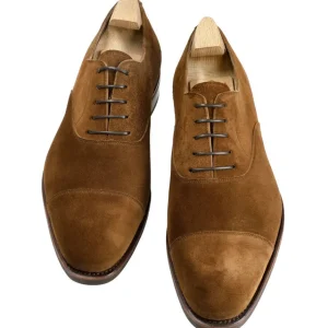 Best Sale Carmina OXFORD A BOUT DROIT CHAUSSURES VEAU DAIM | SNUFF