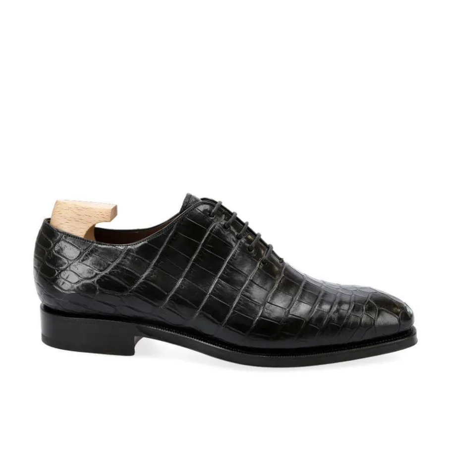 oxford_une_piece_alligator_noir_carmina_2.webp New Carmina OXFORD UNE PIECE ALLIGATOR NOIR | BLACK