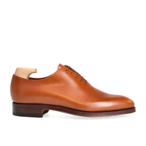 Sale Carmina OXFORD UNE PIECE CHAUSSURES TAN BOXCALF | TANNED