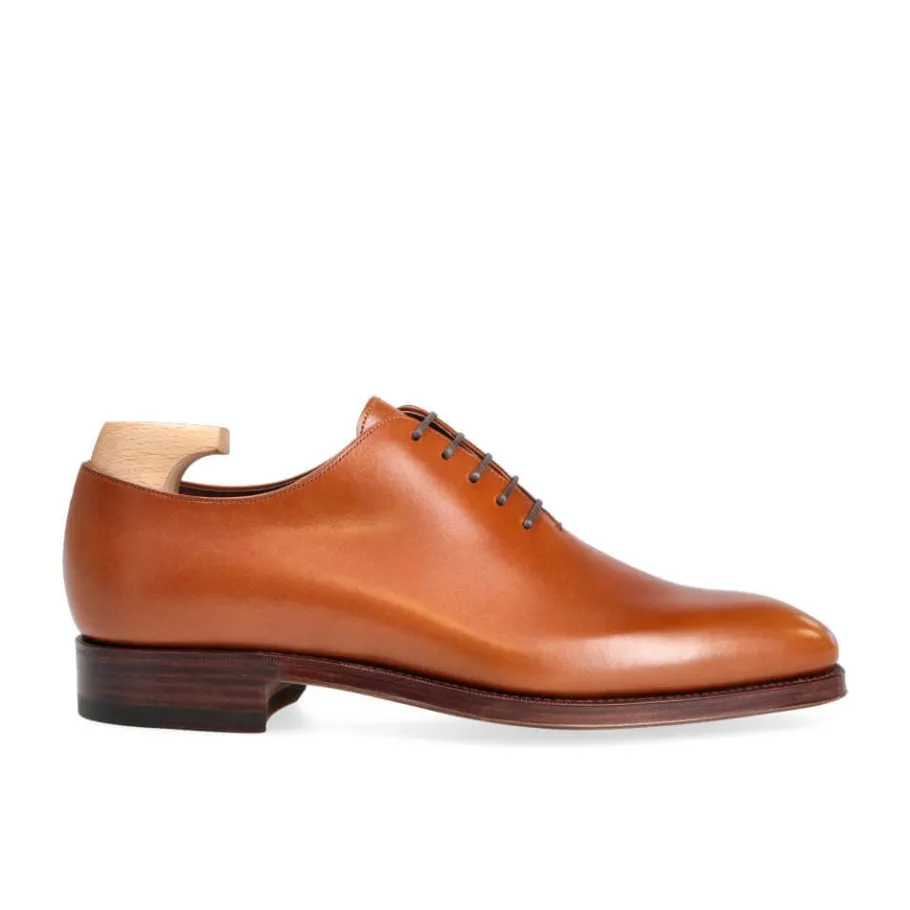 oxford_une_piece_chaussures_tan_boxcalf__carmina_2.webp Sale Carmina OXFORD UNE PIECE CHAUSSURES TAN BOXCALF | TANNED