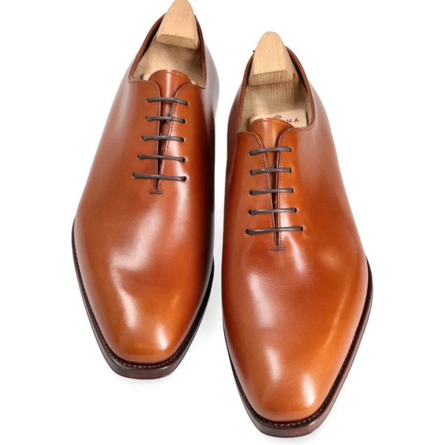 oxford_une_piece_chaussures_tan_boxcalf__carmina_3.webp Sale Carmina OXFORD UNE PIECE CHAUSSURES TAN BOXCALF | TANNED