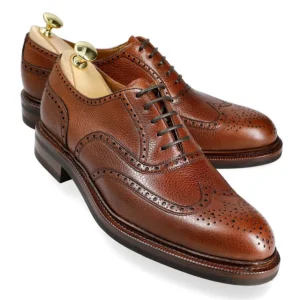Online Carmina OXFORDS WINGTIP 731 FORÊT TANNED(CHESNUTFINISH)