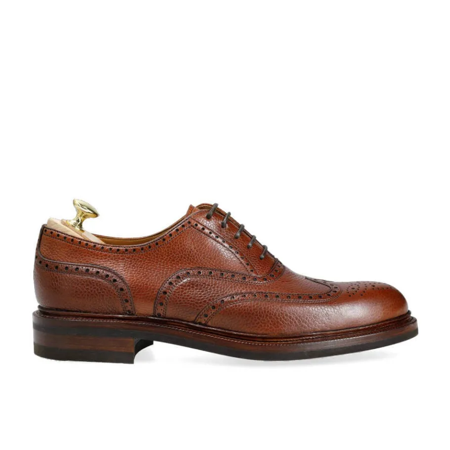 oxfords_wingtip__fort_2.webp Online Carmina OXFORDS WINGTIP 731 FORÊT TANNED(CHESNUTFINISH)