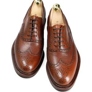 Online Carmina OXFORDS WINGTIP 731 FORÊT TANNED(CHESNUTFINISH)
