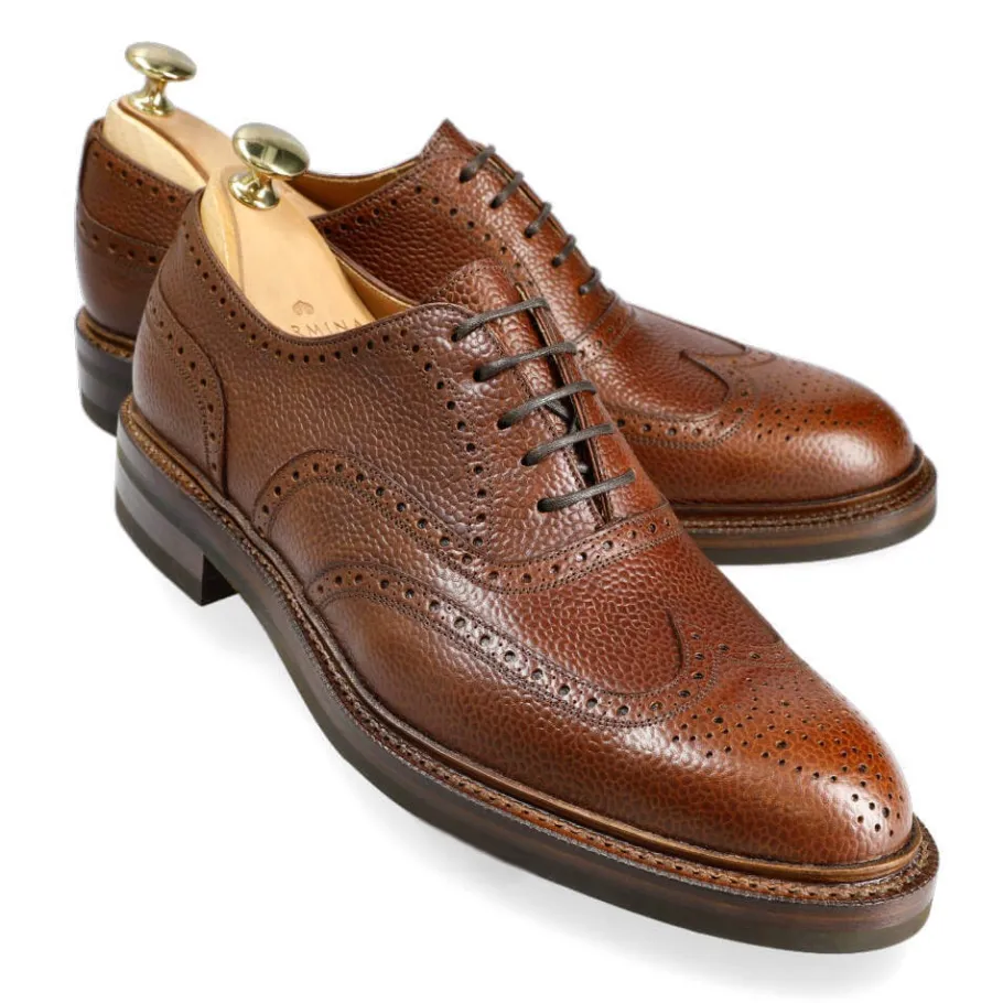 oxfords_wingtip_dition_limite__fort_0.webp Online Carmina OXFORDS WINGTIP ÉDITION LIMITÉE 731 FORÊT CHESNUT