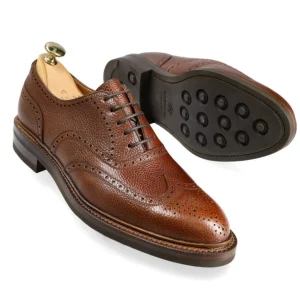 Online Carmina OXFORDS WINGTIP ÉDITION LIMITÉE 731 FORÊT CHESNUT