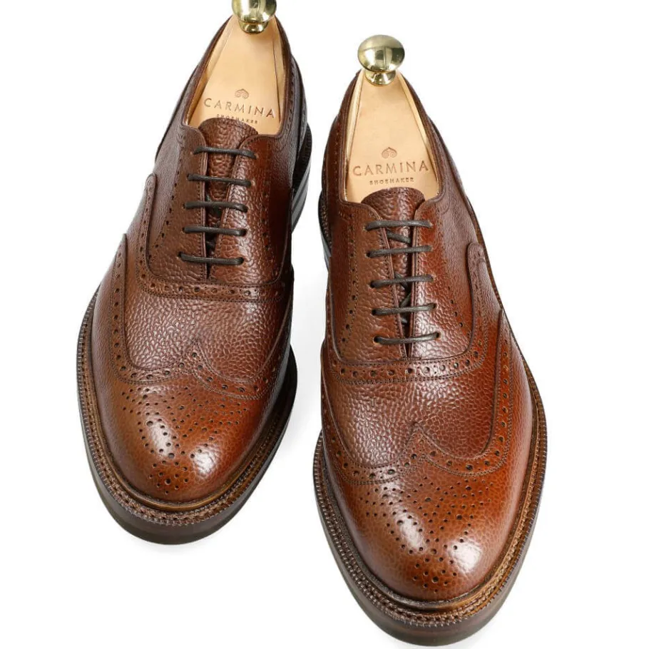oxfords_wingtip_dition_limite__fort_3.webp Online Carmina OXFORDS WINGTIP ÉDITION LIMITÉE 731 FORÊT CHESNUT