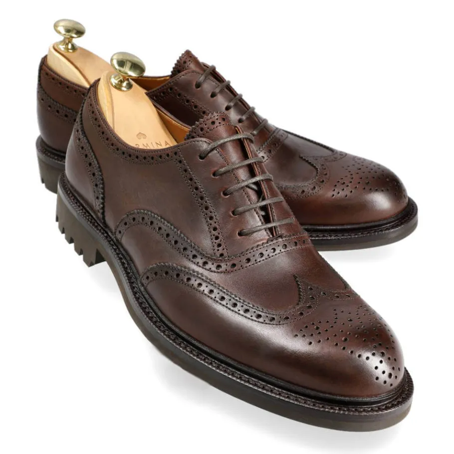 oxfords_wingtip_dition_limite__llubi_0.webp Flash Sale Carmina OXFORDS WINGTIP ÉDITION LIMITÉE 80337 LLUBI BROWN