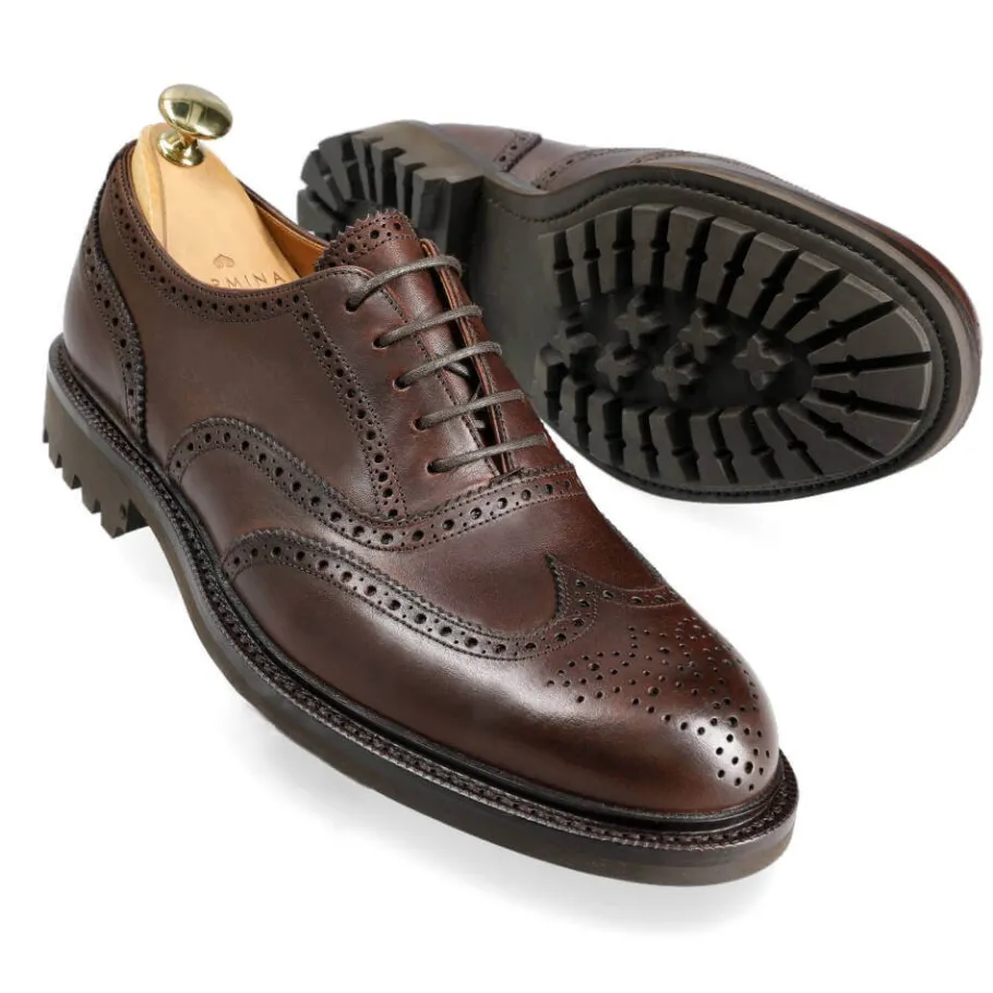 oxfords_wingtip_dition_limite__llubi_1.webp Flash Sale Carmina OXFORDS WINGTIP ÉDITION LIMITÉE 80337 LLUBI BROWN