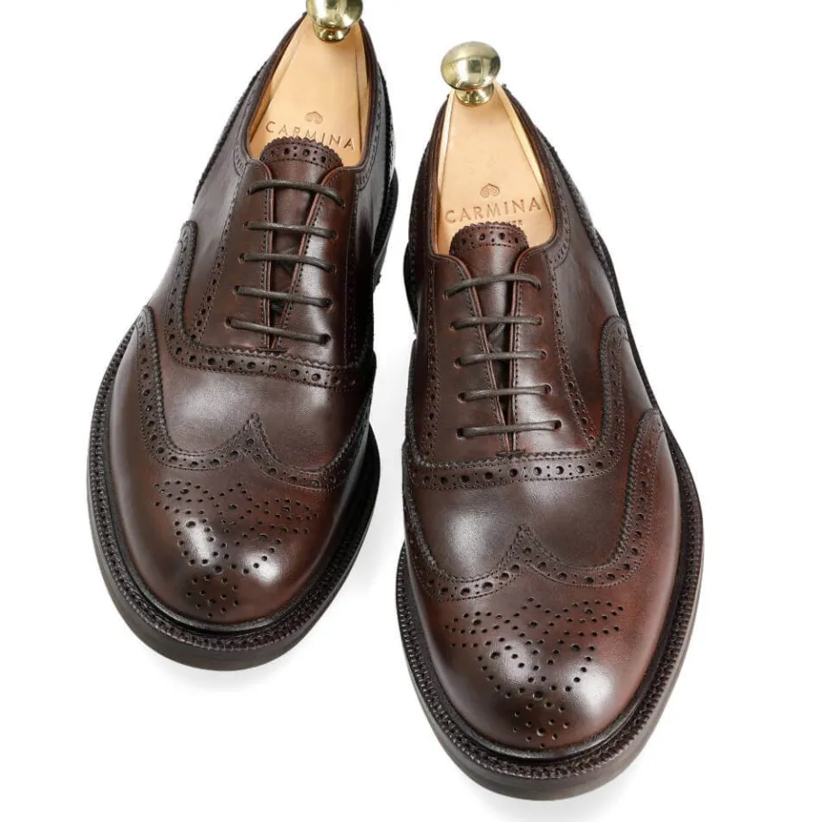 oxfords_wingtip_dition_limite__llubi_3.webp Flash Sale Carmina OXFORDS WINGTIP ÉDITION LIMITÉE 80337 LLUBI BROWN