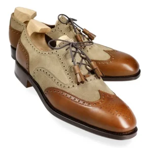 Sale Carmina PELLE VEGA OXFORD CHAUSSURES MARRON VEGANO |