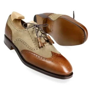 Sale Carmina PELLE VEGA OXFORD CHAUSSURES MARRON VEGANO |